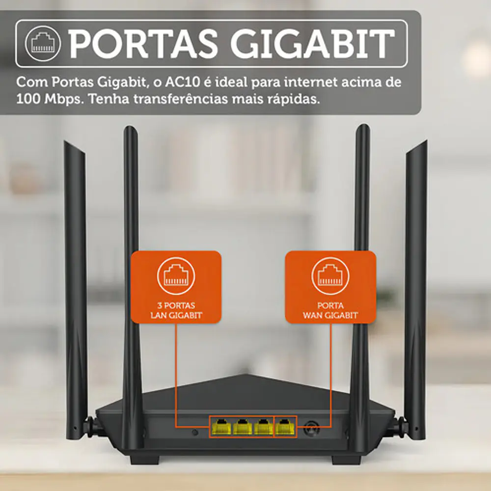 Repetidor Access Point Router Tenda Router 6.0 Negro