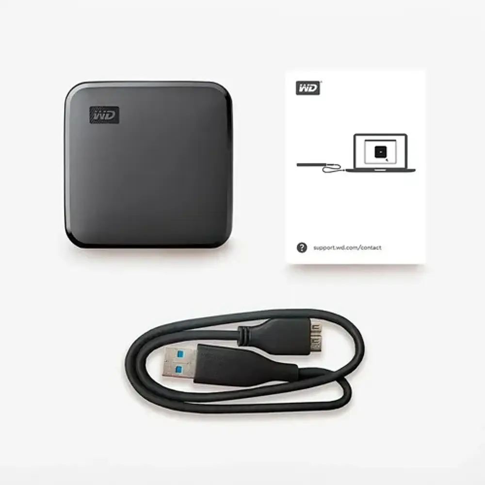 Disco Ssd Externo Elements 1tb Negro Usb 3.0 Western Digital 