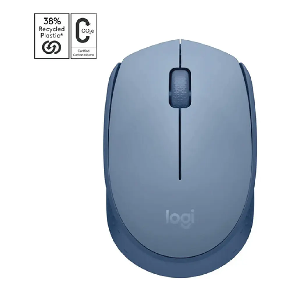 Mouse Inalambrico M170 Blue/Gray Logitech