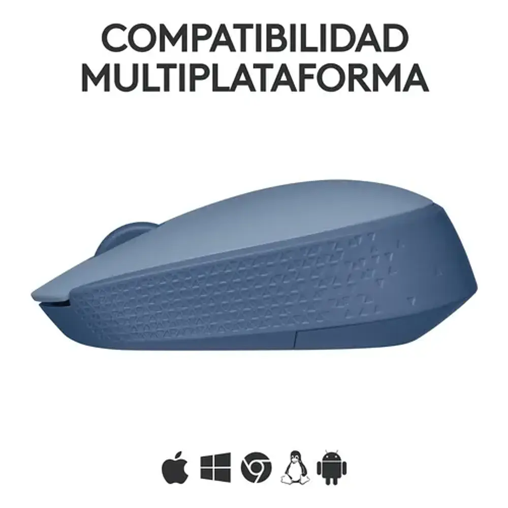 Mouse Inalambrico M170 Blue/Gray Logitech