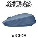 Mouse Inalambrico M170 Blue/Gray Logitech