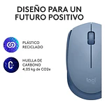 Mouse Inalambrico M170 Blue/Gray Logitech