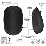 Mouse Inalambrico M170 Negro Logitech