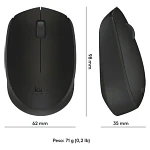 Mouse Inalambrico M170 Negro Logitech