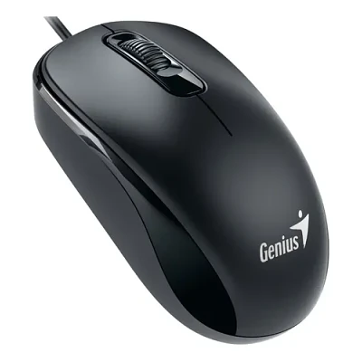 Mouse Alambrico USB Dx-110 1000 Dpi Ambidiestro Negro Genius