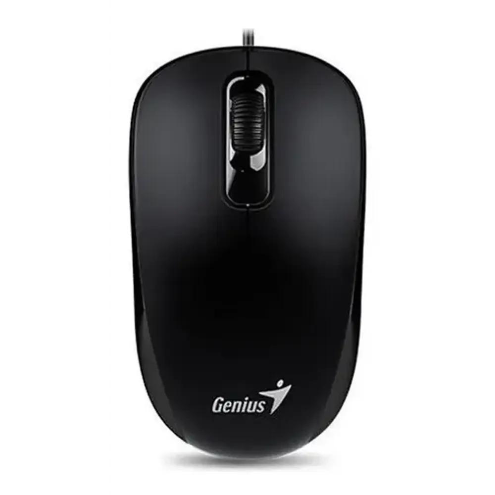 Mouse Alambrico USB Dx-110 1000 Dpi Ambidiestro Negro Genius