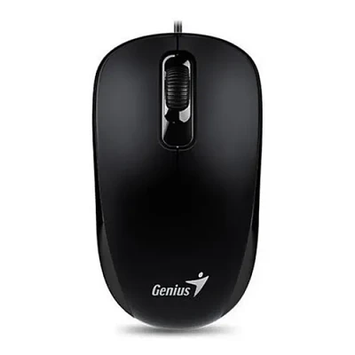 Mouse Alambrico USB Dx-110 1000 Dpi Ambidiestro Negro Genius