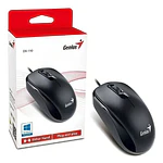 Mouse Alambrico USB Dx-110 1000 Dpi Ambidiestro Negro Genius