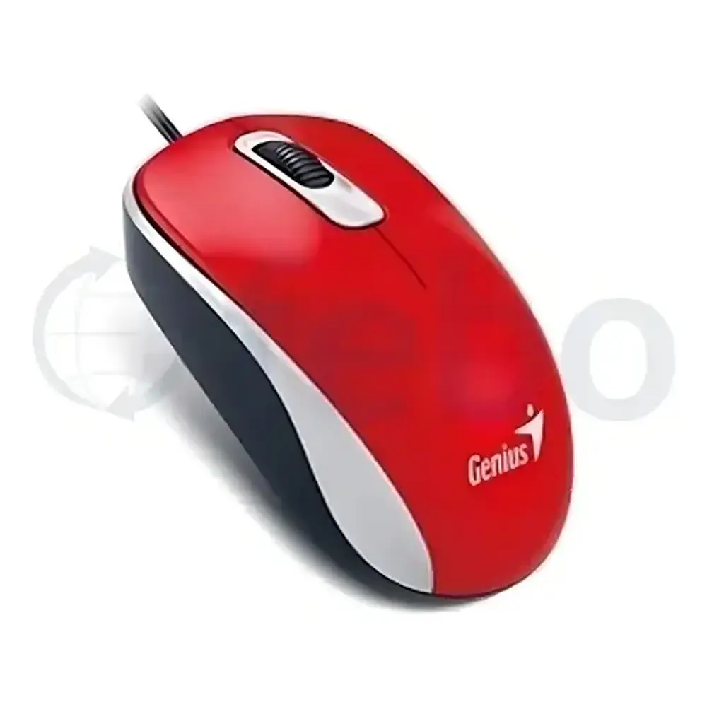 Mouse Alambrico USB Dx-110 1000 Dpi Ambidiestro Negro Genius