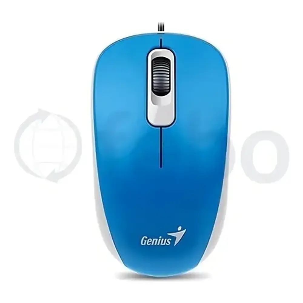 Mouse Alambrico USB Dx-110 1000 Dpi Ambidiestro Negro Genius