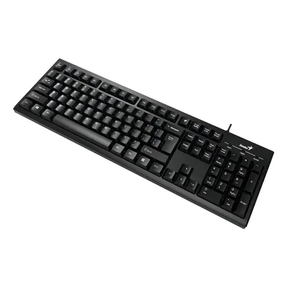 Teclado Smart Qwerty Español Negro Genius