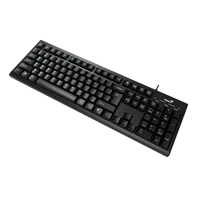 Teclado Smart Qwerty Español Negro Genius