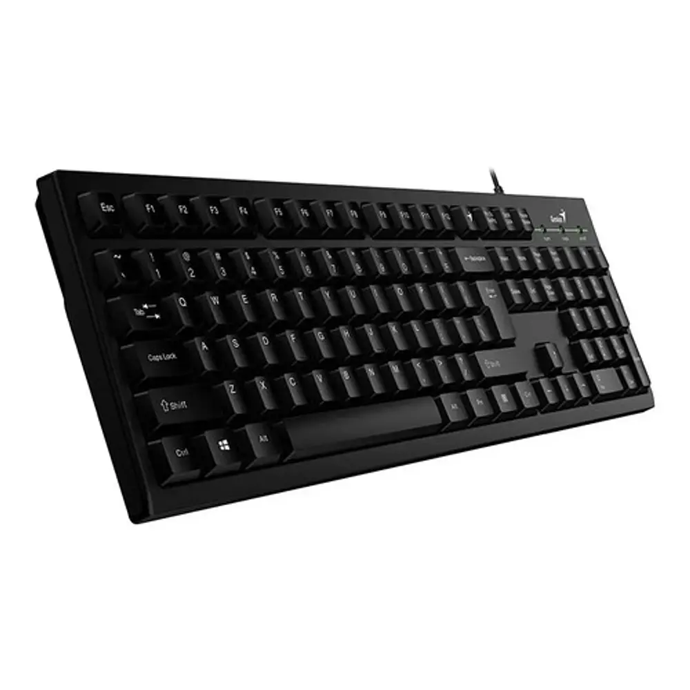 Teclado Smart Qwerty Español Negro Genius