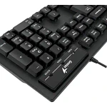 Teclado Smart Qwerty Español Negro Genius