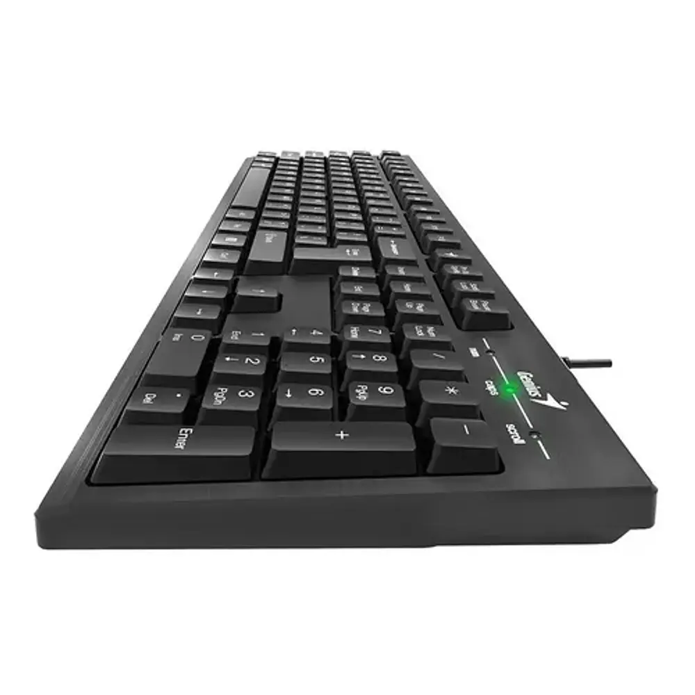 Teclado Smart Qwerty Español Negro Genius