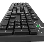 Teclado Smart Qwerty Español Negro Genius