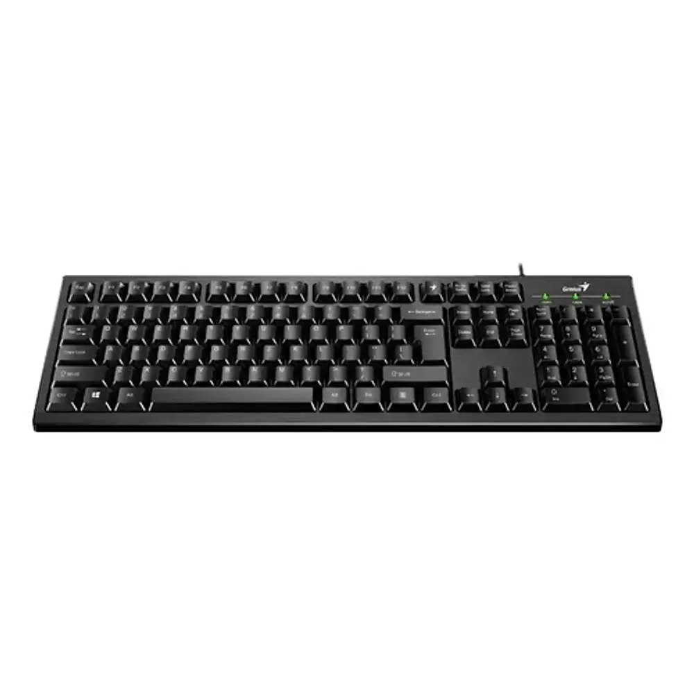Teclado Smart Qwerty Español Negro Genius