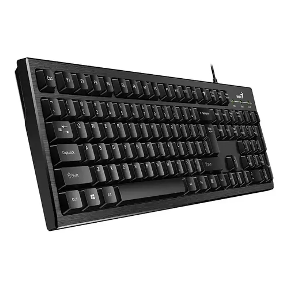 Teclado Smart Qwerty Español Negro Genius