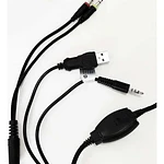 Audífonos con Micrófono Gaming Hp H220 Negro HP