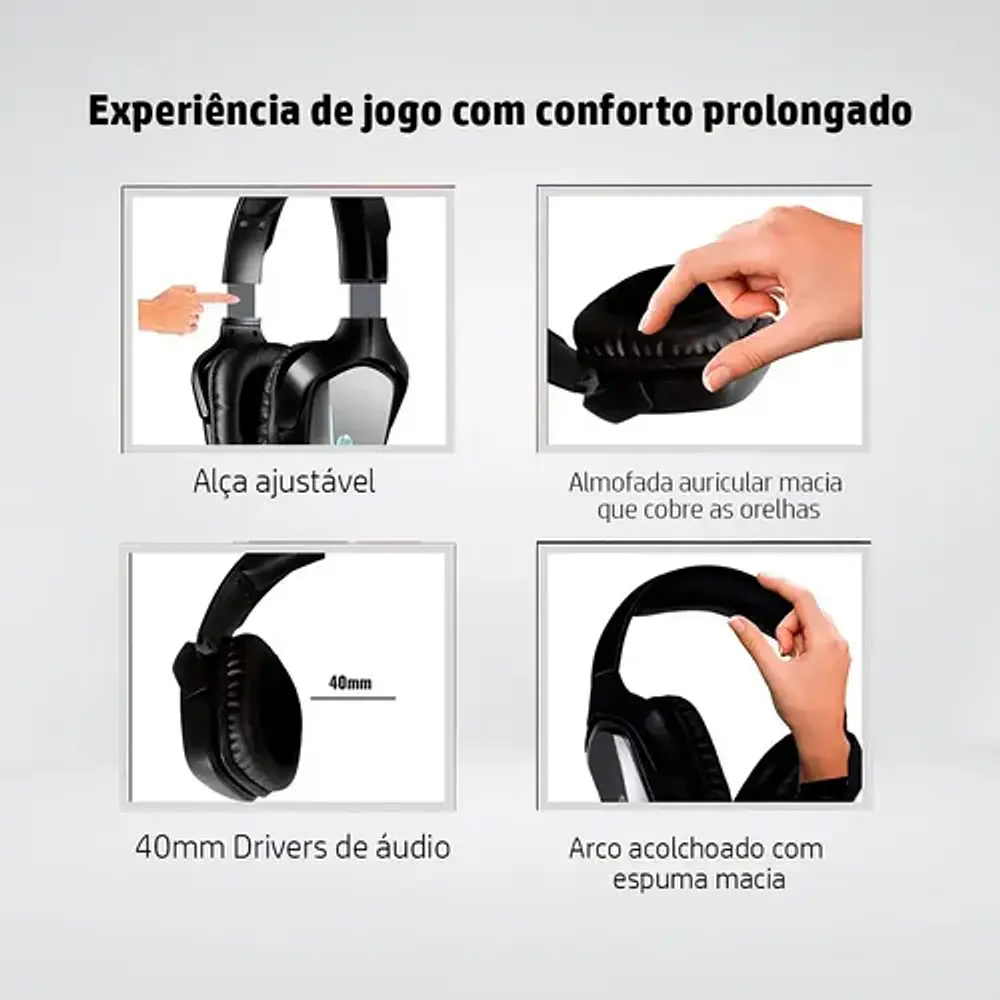 Audífonos con Micrófono Gaming Hp H220 Negro HP
