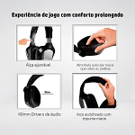 Audífonos con Micrófono Gaming Hp H220 Negro HP