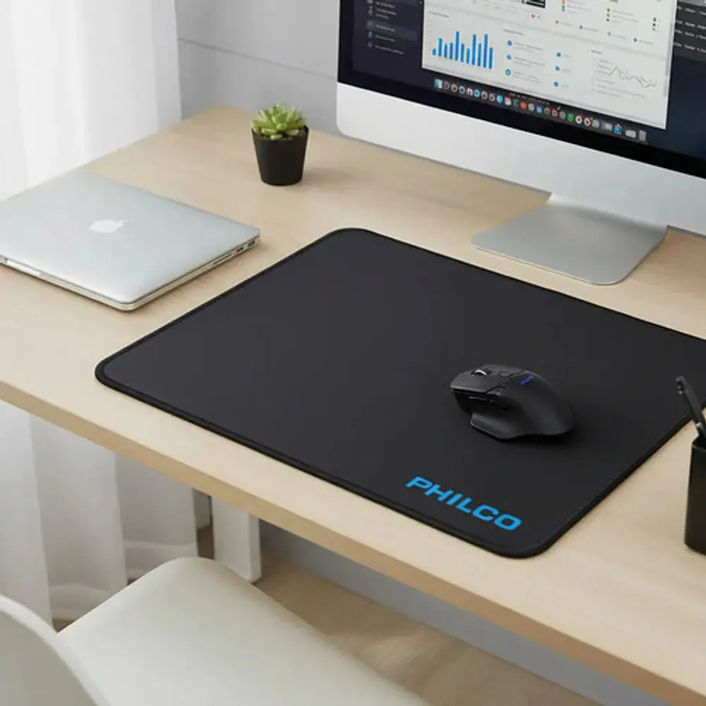 Mousepad Pro Básico Small 30x25cm Negro Philco 