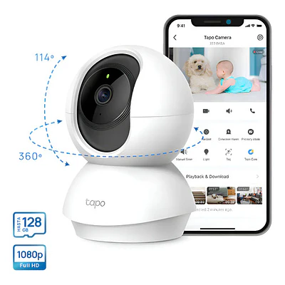 Cámara Seguridad Tapo Smart C200 V1 Con Resolución 2mp Visión Nocturna Tp link