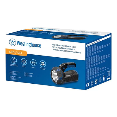 Linterna Foco Recargable 1000 Lm Negro Wf227cb Westinghouse 