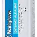 Batería 9v Alcalina Dynamo Westinghouse