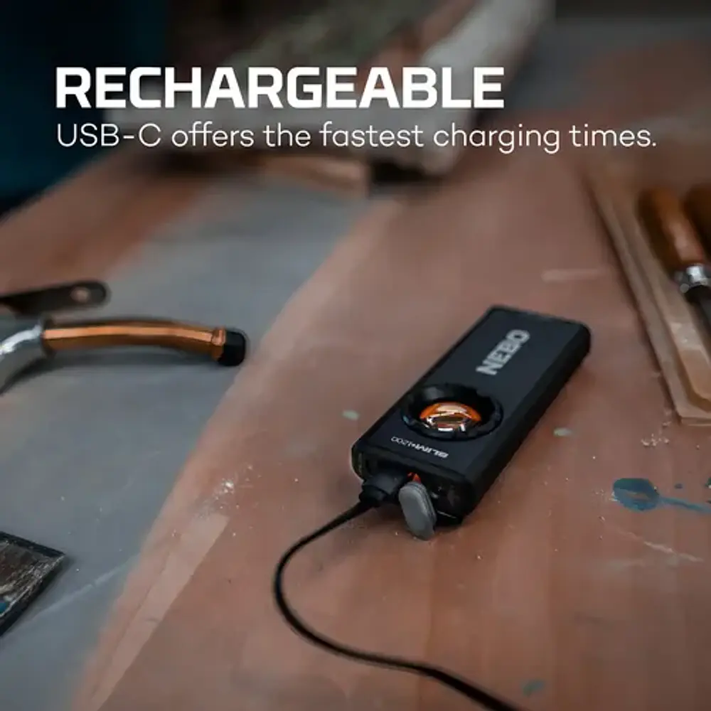 Linterna de Bolsillo Recargable Slim +1200 Lúmenes Nebo