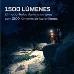 Linterna de Cabeza Recargable Transcend 1500 Lúmenes Nebo
