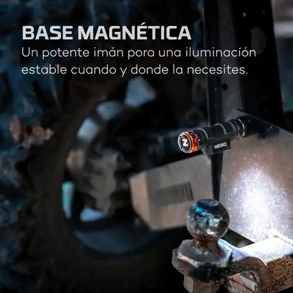 Linterna de Cabeza Recargable Transcend 1500 Lúmenes Nebo