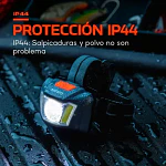 Linterna Frontal Pilas/recargable Einstein Duo 400 Lúmenes Nebo