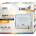 Foco Proyector Led Softlight 30w 6500k 3300 Lumenes Logic