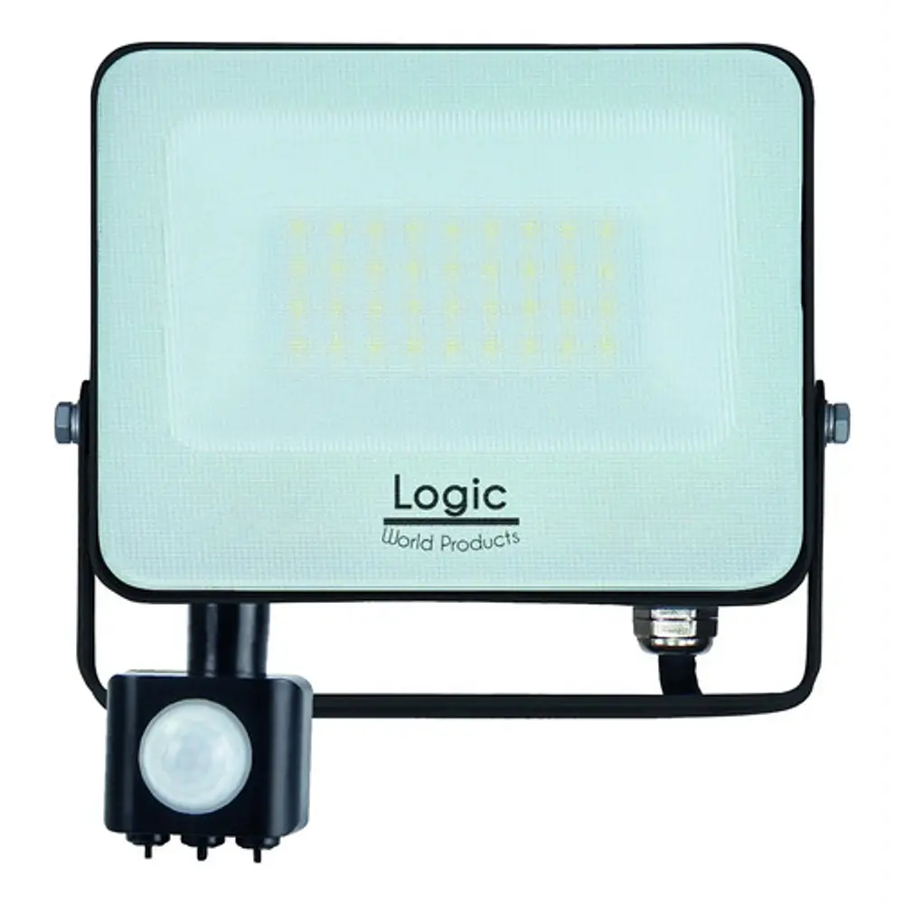 Foco Proyector Led Softlight 50w 6500k 5.500 Lúmenes con sensor Logic