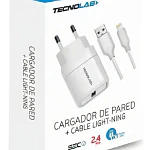 Cargador de celular Rápido iPhone Lightning Tl459 5v 2.1a 