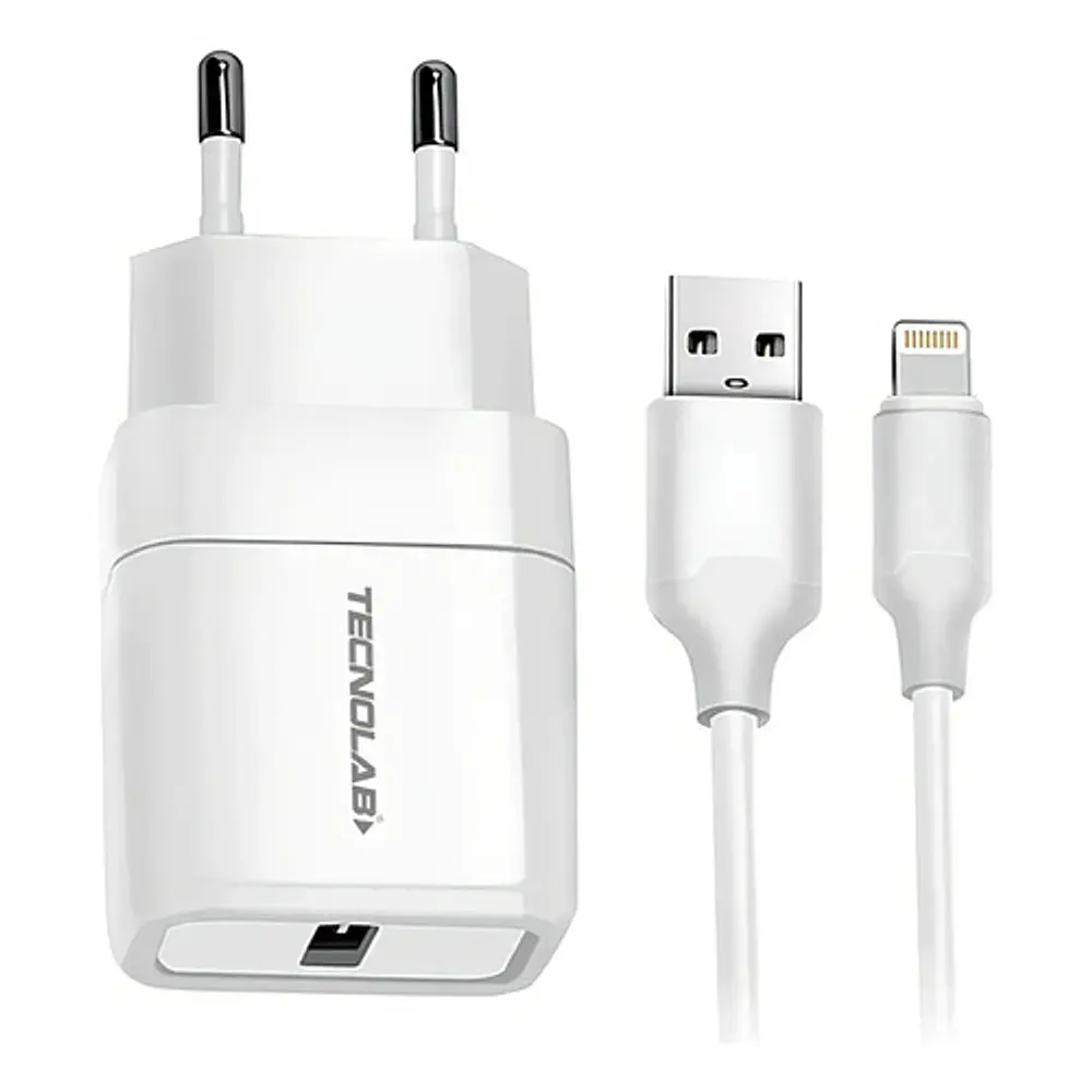 Cargador de celular Rápido iPhone Lightning Tl459 5v 2.1a 
