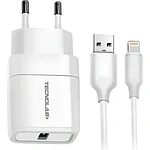Cargador de celular Rápido iPhone Lightning Tl459 5v 2.1a 