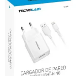 Cargador de celular Rápido iPhone Lightning Tl459 5v 2.1a 