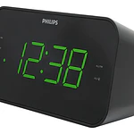 Radio Reloj Despertador Negro Philips