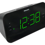 Radio Reloj Despertador Negro Philips
