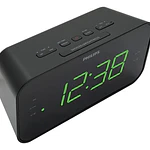 Radio Reloj Despertador Negro Philips