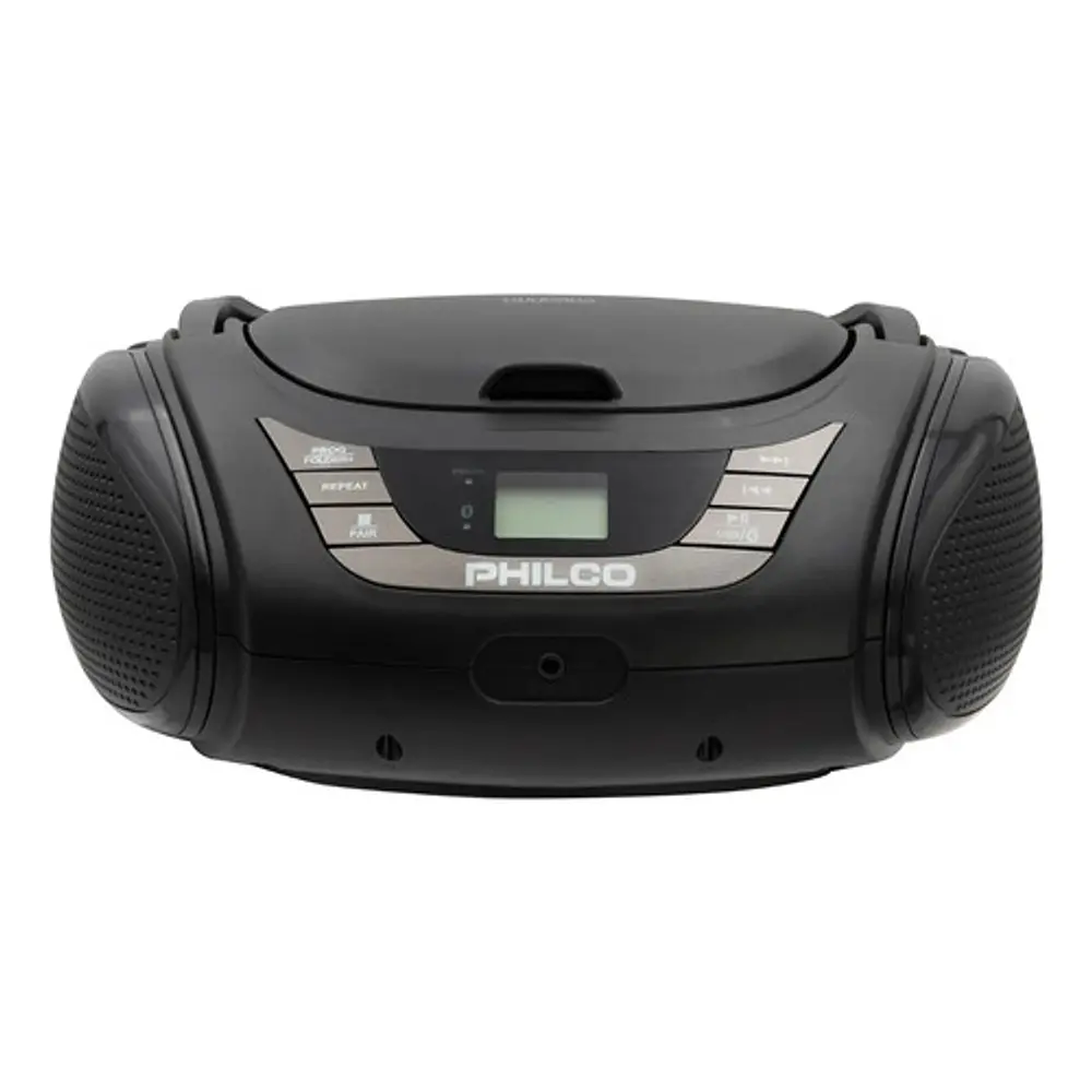 Radio Boombox Bluetooth Cd/usb Negro