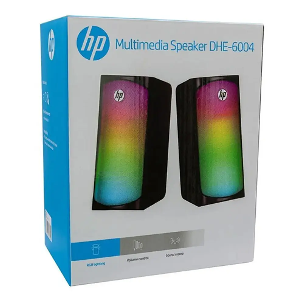 Parlante de escritorio Hp Dhe-6004 Rgb Negro HP