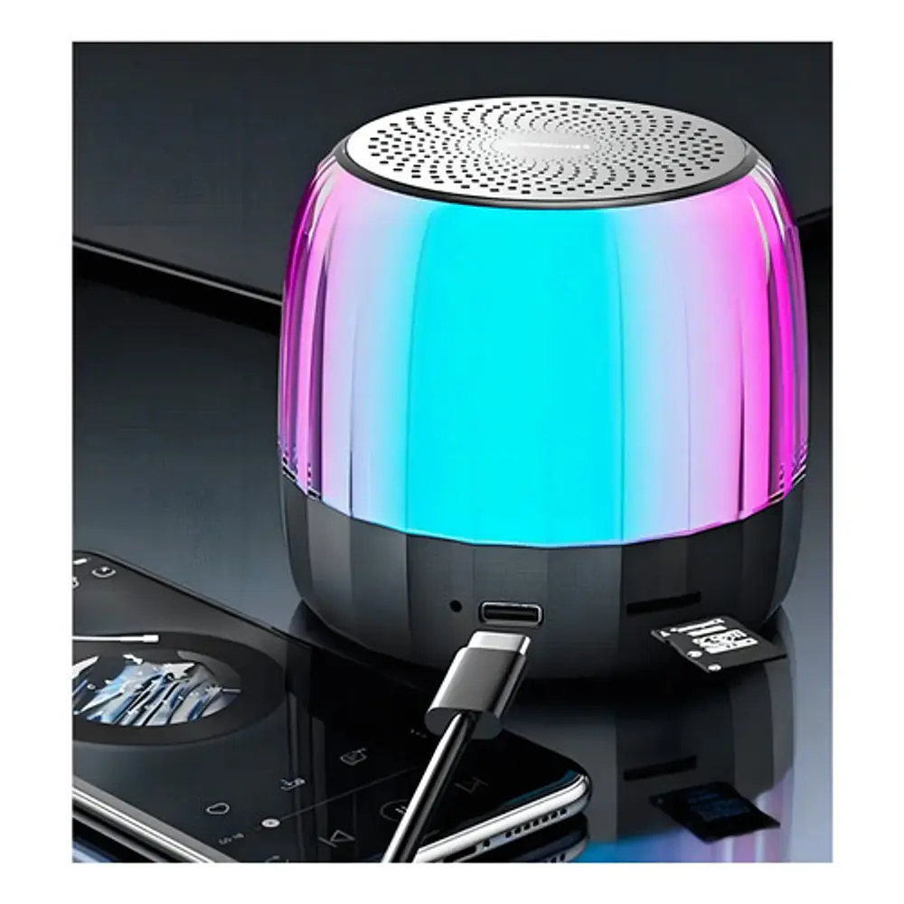 Parlante Bluetooth K3plus Black  Negro Lenovo