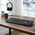 Teclado Alambrico Usb Estandar Español Negro 
