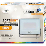 Foco Proyector Led Softlight 50w 6500k 5500 Lum Logic 