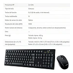 Combo Teclado y Mouse Inalámbrico Km-8101 Genius