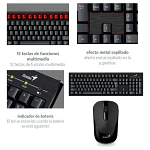 Combo Teclado y Mouse Inalámbrico Km-8101 Genius