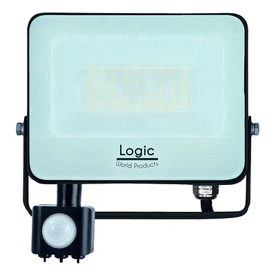 Foco Proyector Led Softlight 30w Sensor De Movimiento Luz Fría 6500k Logic